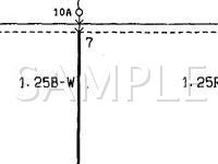 1998 Chrysler Sebring LXI 2.5 V6 GAS Wiring Diagram