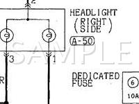 1998 Dodge Avenger ES 2.0 L4 GAS Wiring Diagram