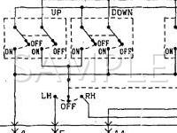 1998 Dodge Avenger  2.5 V6 GAS Wiring Diagram