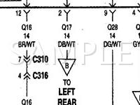 Repair Diagrams for 1998 Chrysler Cirrus Engine, Transmission, Lighting