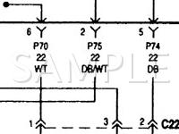 Repair Diagrams for 1998 Dodge Dakota Engine, Transmission, Lighting