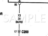 1998 Dodge Durango  5.2 V8 GAS Wiring Diagram