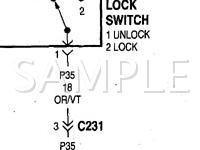 1998 Plymouth Neon  2.0 L4 GAS Wiring Diagram