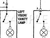 1998 Chrysler Sebring JX 2.4 L4 GAS Wiring Diagram