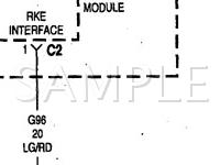 1998 Plymouth Grand Voyager  3.3 V6 FLEX Wiring Diagram