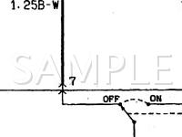 1999 Dodge Avenger  2.0 L4 GAS Wiring Diagram