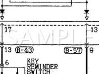 1999 Dodge Avenger  2.5 V6 GAS Wiring Diagram