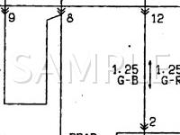 1999 Dodge Avenger  2.5 V6 GAS Wiring Diagram