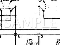 1999 Chrysler Sebring LX 2.0 L4 GAS Wiring Diagram