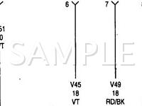 1999 Dodge Durango  5.9 V8 GAS Wiring Diagram