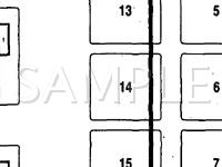 1999 Dodge RAM 3500 VAN  5.9 V8 GAS Wiring Diagram
