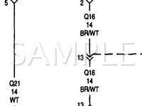 1999 Dodge Neon  2.0 L4 GAS Wiring Diagram