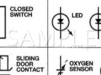 1999 Chrysler Sebring JXI 2.5 V6 GAS Wiring Diagram