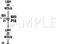 1999 Chrysler Town & Country  3.3 V6 GAS Wiring Diagram