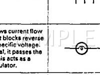 1991 Daihatsu Charade SX 1.3 L4 GAS Wiring Diagram