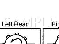 2000 Daewoo Lanos  1.6 L4 GAS Wiring Diagram