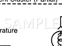 2001 Daewoo Lanos  1.6 L4 GAS Wiring Diagram