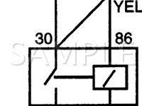 2001 Daewoo Leganza  2.2 L4 GAS Wiring Diagram