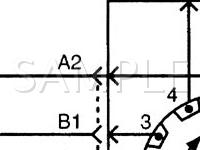 2000 Daewoo Leganza  2.2 L4 GAS Wiring Diagram