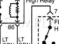 2000 Daewoo Leganza  2.2 L4 GAS Wiring Diagram
