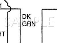 2000 Daewoo Leganza  2.2 L4 GAS Wiring Diagram
