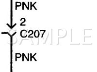 2000 Daewoo Leganza  2.2 L4 GAS Wiring Diagram