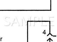 1999 Daewoo Leganza  2.2 L4 GAS Wiring Diagram