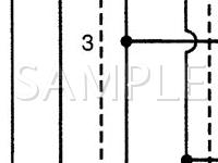 2001 Daewoo Leganza  2.2 L4 GAS Wiring Diagram