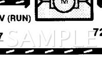 1998 Ford Escort  2.0 L4 GAS Wiring Diagram