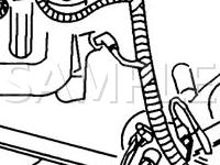 1996 Ford Mustang  3.8 V6 GAS Wiring Diagram