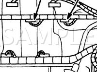 1998 Ford Taurus GL 3.0 V6 FLEX Wiring Diagram