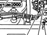 1998 Mercury Tracer LS 2.0 L4 GAS Wiring Diagram