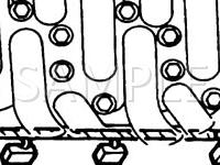 1998 Ford Windstar  3.8 V6 GAS Wiring Diagram