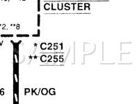 2000 Ford Crown Victoria  4.6 V8 CNG Wiring Diagram