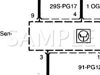 2000 Mercury Mystique  2.0 L4 GAS Wiring Diagram
