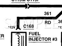 2000 Ford Explorer  4.0 V6 GAS Wiring Diagram