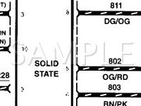 2000 Ford Explorer  4.0 V6 GAS Wiring Diagram