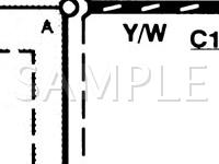 1998 Lincoln Continental  4.6 V8 GAS Wiring Diagram