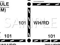 2000 Ford Escort  2.0 L4 GAS Wiring Diagram