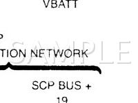 2000 Lincoln Continental  4.6 V8 GAS Wiring Diagram