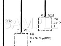 2000 Mercury Sable  3.0 V6 GAS Wiring Diagram