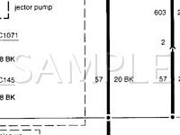 2000 Ford Taurus  3.0 V6 FLEX Wiring Diagram