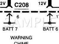2000 Lincoln Continental  4.6 V8 GAS Wiring Diagram