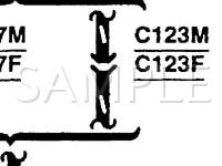 2000 Mercury Grand Marquis  4.6 V8 GAS Wiring Diagram