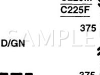 2000 Ford ZX2  2.0 L4 GAS Wiring Diagram