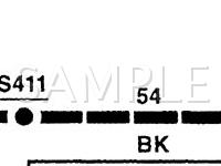 2000 Ford ZX2  2.0 L4 GAS Wiring Diagram