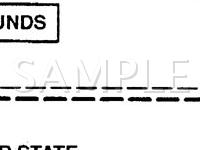 2000 Mercury Mountaineer  4.0 V6 GAS Wiring Diagram