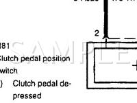 2000 Ford Focus LE 2.0 L4 GAS Wiring Diagram