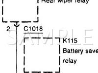 2000 Ford Focus SE 2.0 L4 GAS Wiring Diagram