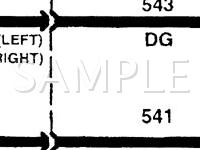 2000 Ford F-550 Super Duty Pickup  6.8 V10 GAS Wiring Diagram